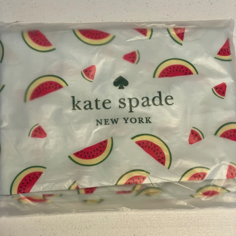 NWT Kate Spade Watermelon Canvas XL Shopper Tote